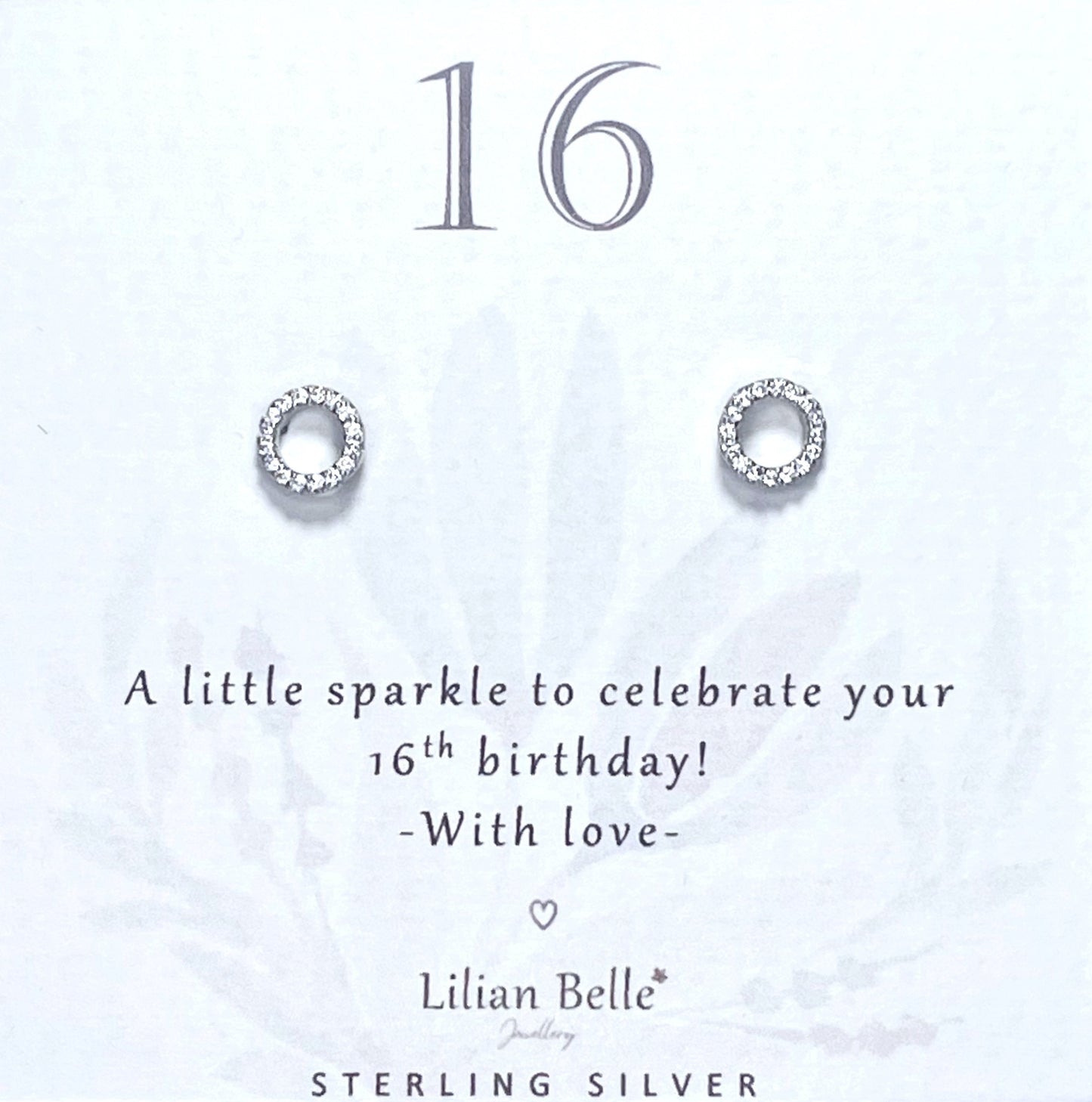 16th 18th 21st 30th 40th 50th 60th 70th 80th 90th Sterling Silver Earrings Birthday Gifts for Women, Milestone Gift for Her