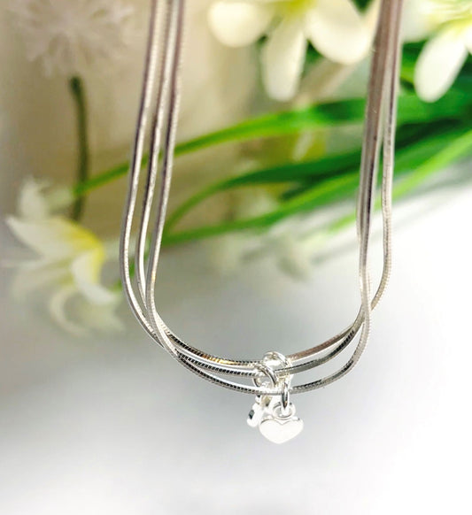 3 Generations Bracelet, Grandmother Gift, Gran Gifts, Sterling Silver Bracelet Grandma Gift, Gifts for Nan from Grandson, Three Generations