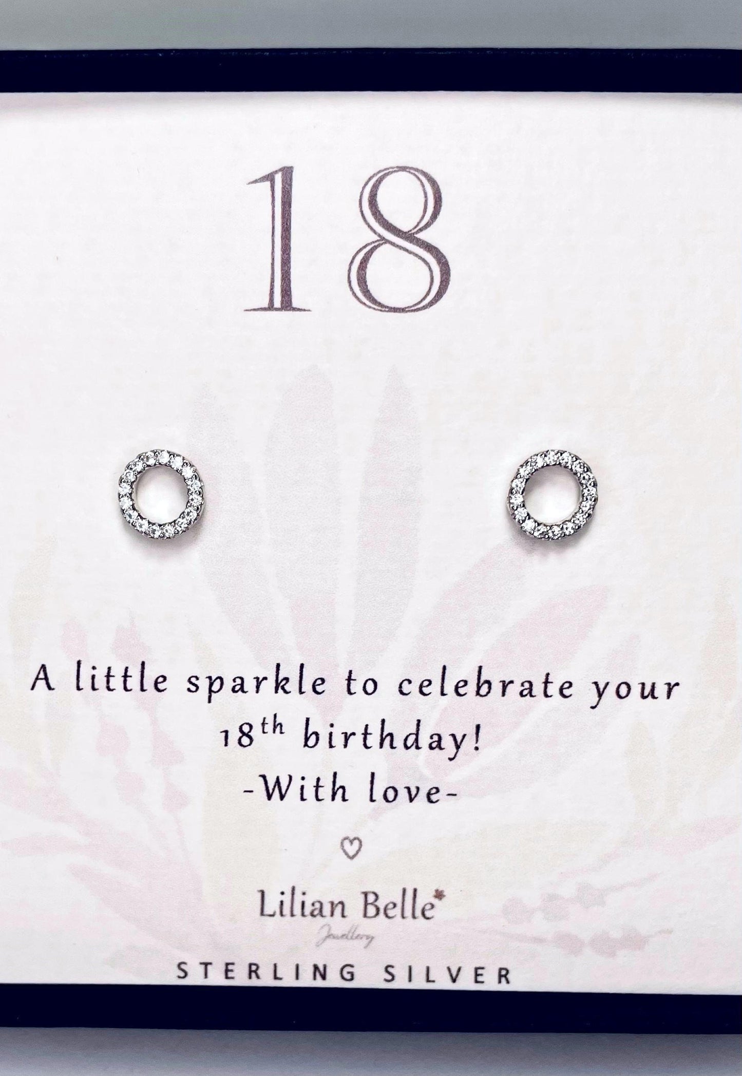 Sterling Silver 18th birthday earrings gift girl, 21st girl gift, for her, 21 jewellery gifts for girl, 16th girl gifts for daughter
