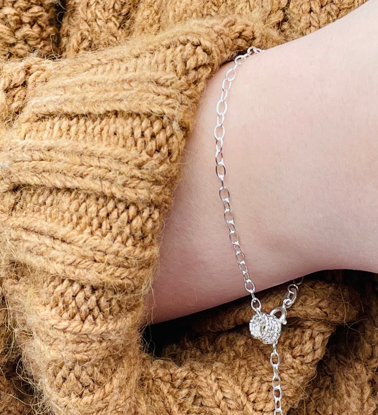 Sterling Silver rings for decades bracelet gift, 30th 40th 50th 60th 70th 80th birthday gift for her, gifts for women, for friend, for mum