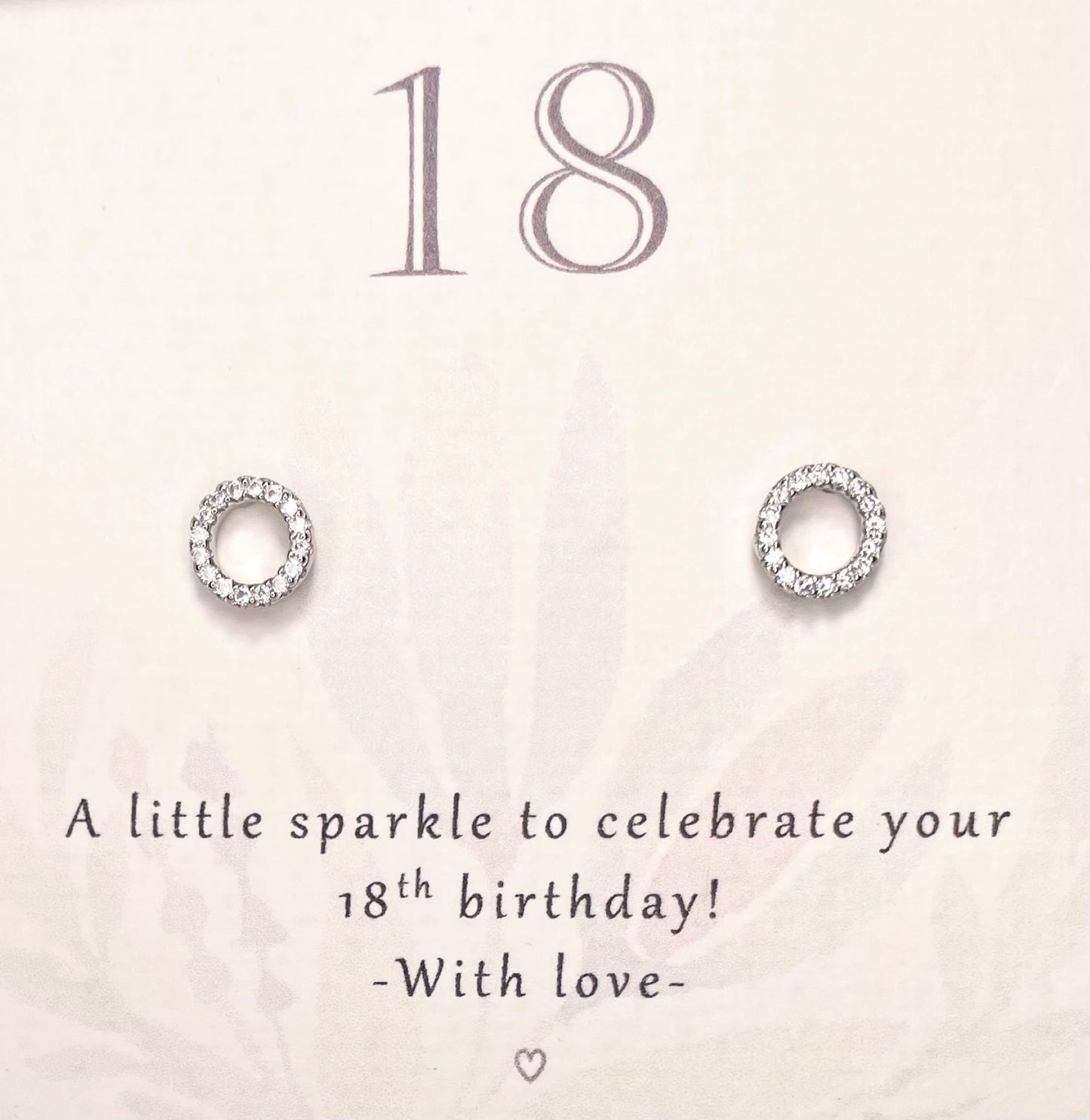 18th Birthday Gift Girl, 18th Sterling Silver Earrings Gift for Her, 18th Jewellery for Girl, 18th Gifts for Daughter, 18 Gifts for Girls