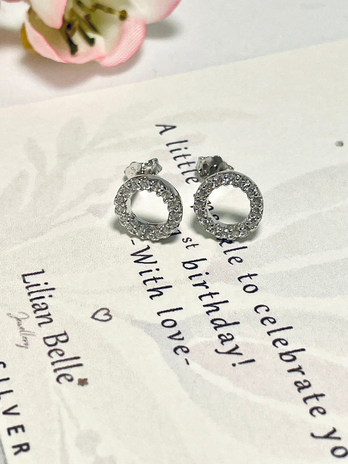 18th Birthday Gift Girl, 18th Sterling Silver Earrings Gift for Her, 18th Jewellery for Girl, 18th Gifts for Daughter, 18 Gifts for Girls