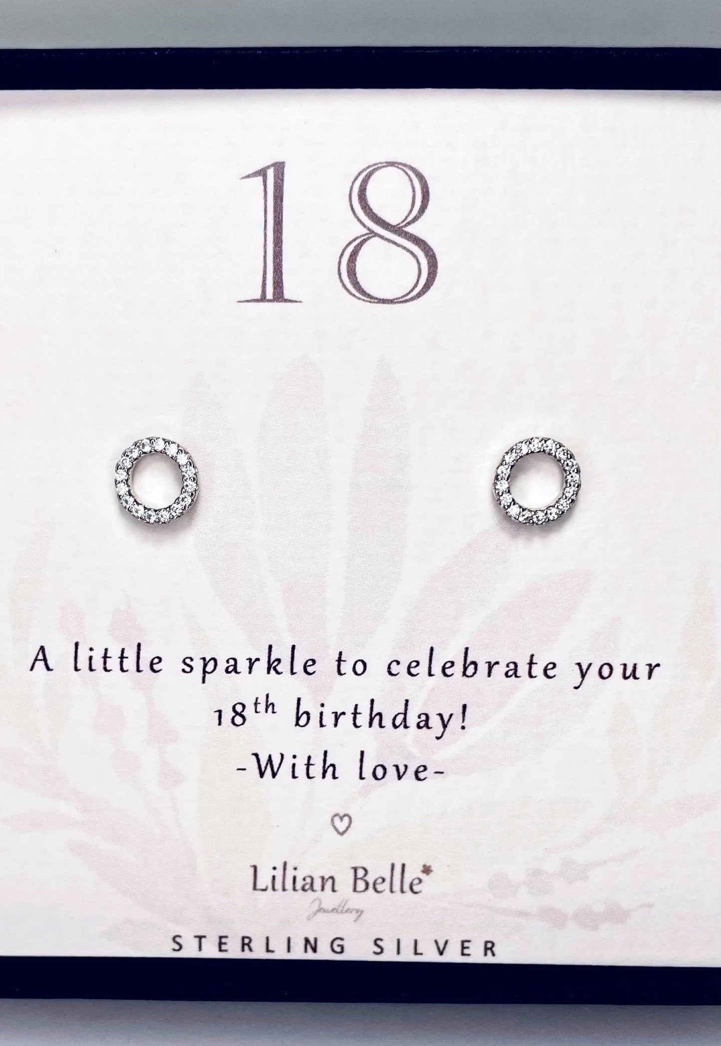 Sterling Silver 18th birthday earrings gift girl, 21st girl gift, for her, 21 jewellery gifts for girl, 16th girl gifts for daughter