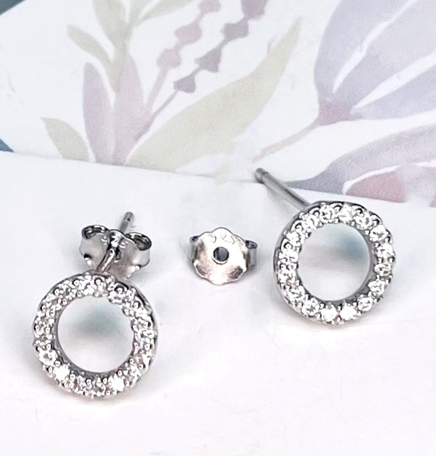 Sterling Silver Infinity Earrings: 15th Birthday Gift