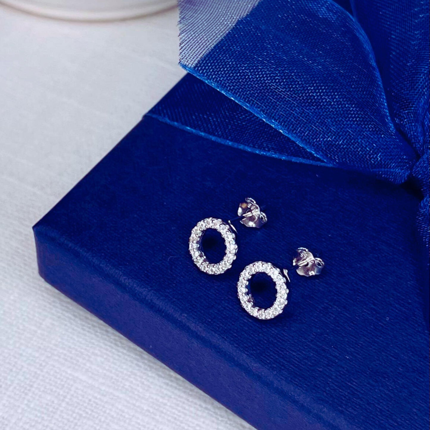 Sterling Silver Infinity Earrings: 15th Birthday Gift