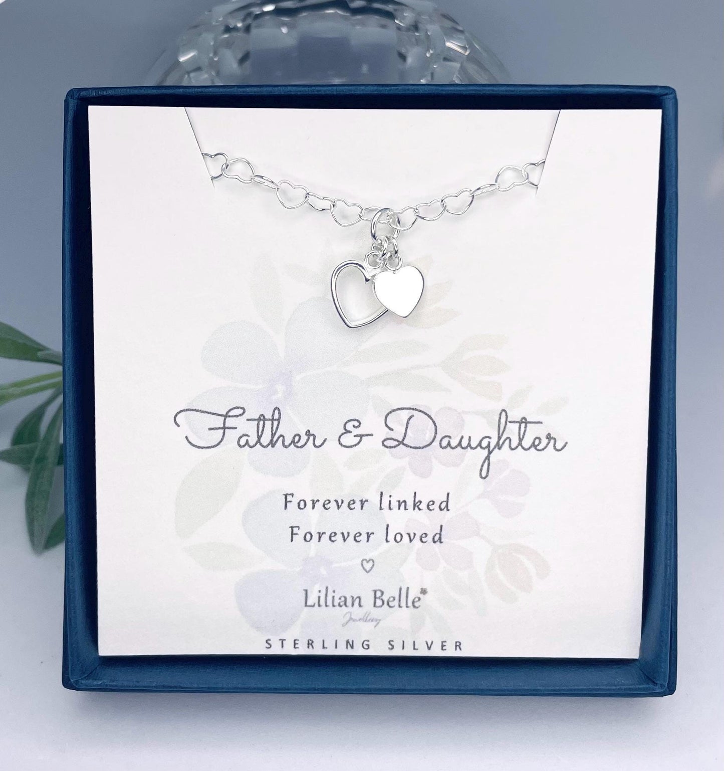 Sterling Silver Bracelet Meaningful Mother Daughter Gifts, Dad Daughter Gifts, Mum Daughter Gift, Sisters Birthday Gift, Sister Gift Idea